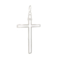 LEAKED CROSS SILVER PENDANT