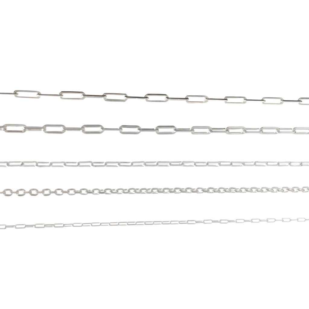 Cordão Cartier Prata 925 Elo Alongado 50cm 60cm 70cm