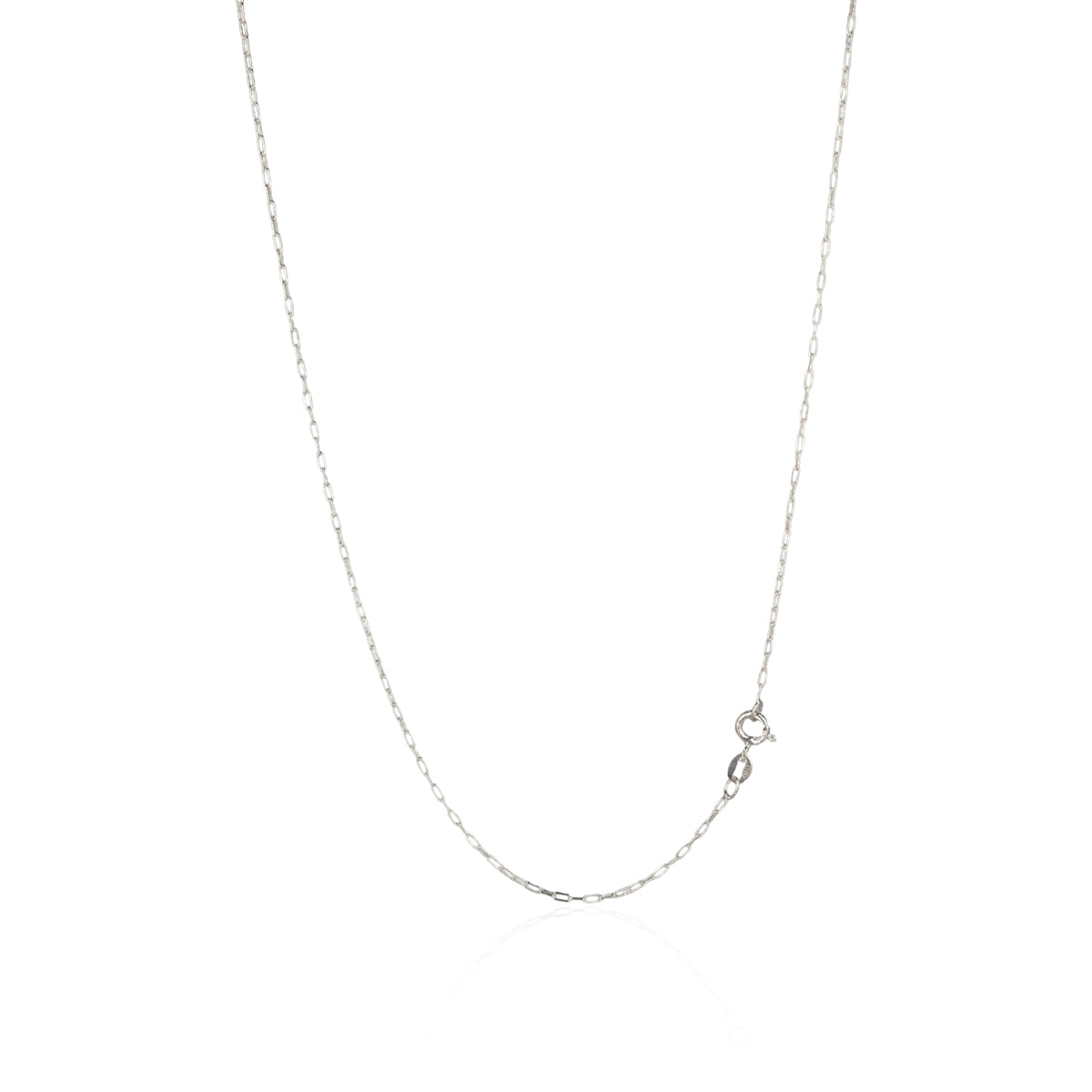 Cordão Cartier Prata 925 Elo Alongado 50cm 60cm 70cm