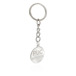 CHAVEIRO DE PRATA PROFISSÕES