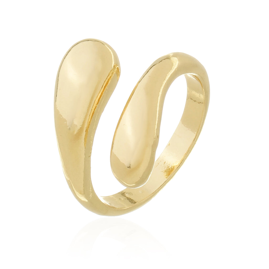 ANEL BOLD FINO REGULÁVEL DOURADO