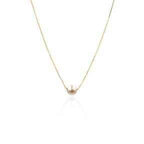 COLAR PÉROLA ÚNICA