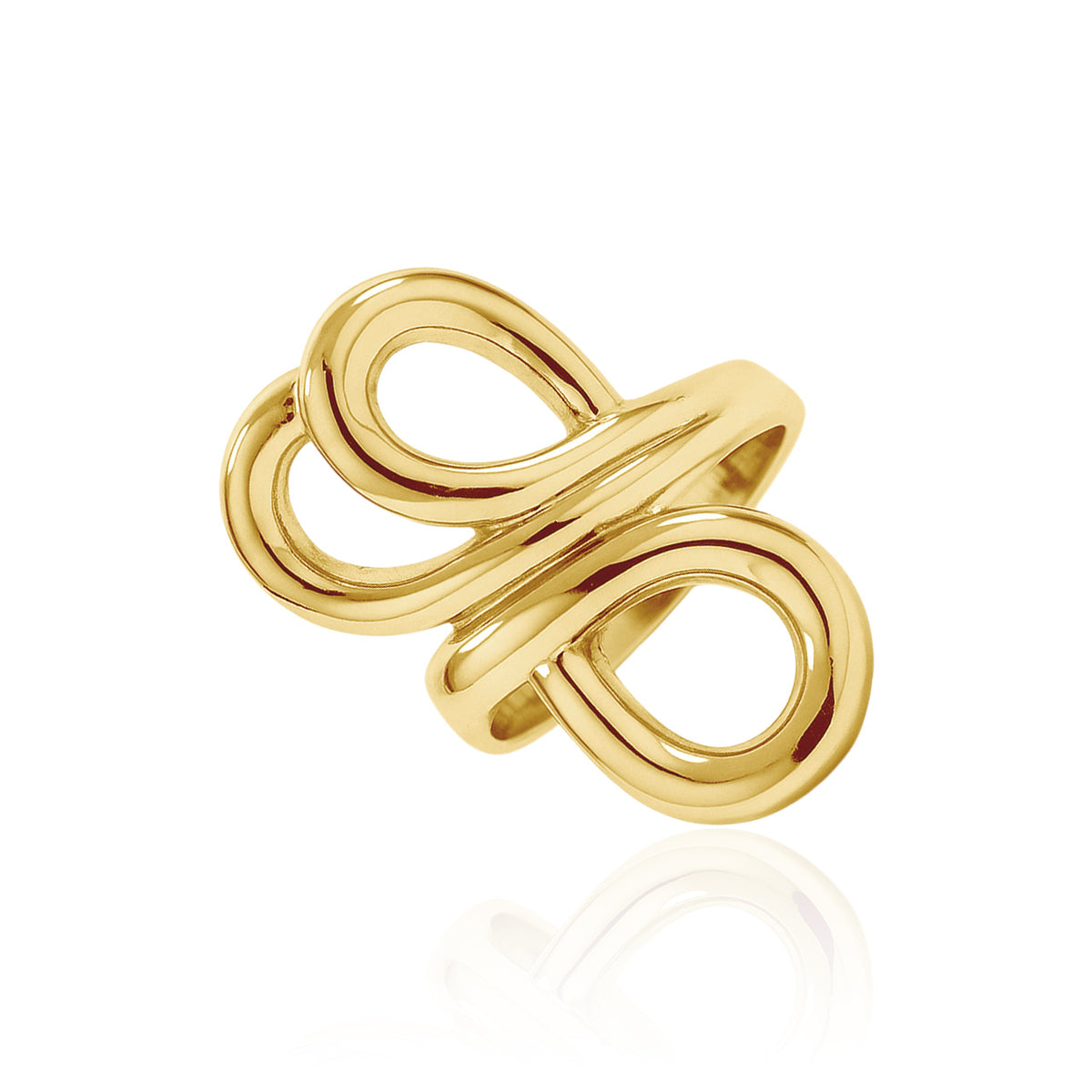 Anel Regulável Rococó Vazado