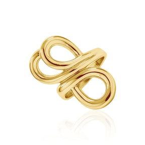 Anel Regulável Rococó Vazado