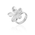 DAISIES FLOWER SILVER RING