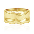 Bracelete Orgânico Design Escultural