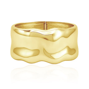 Bracelete Orgânico Design Escultural