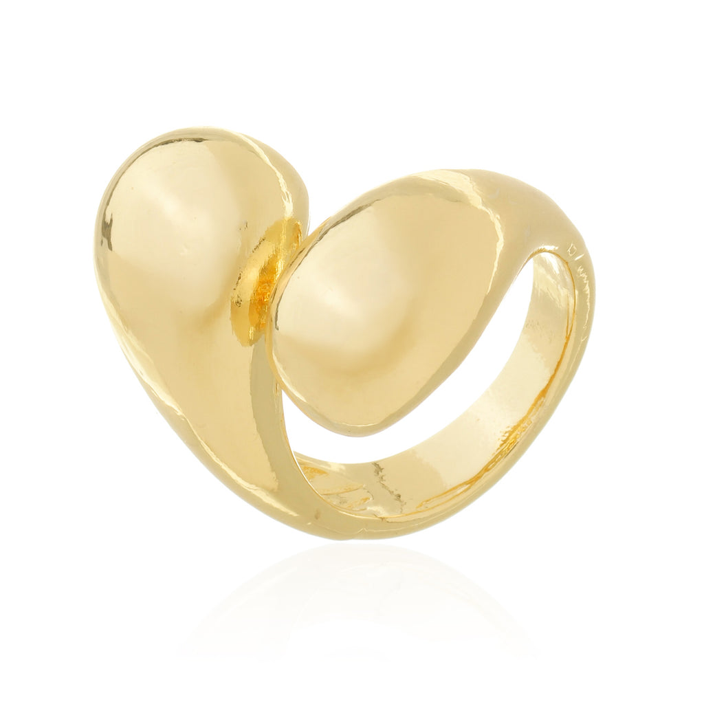 ANEL REGULÁVEL BOLD HIPER DOURADO