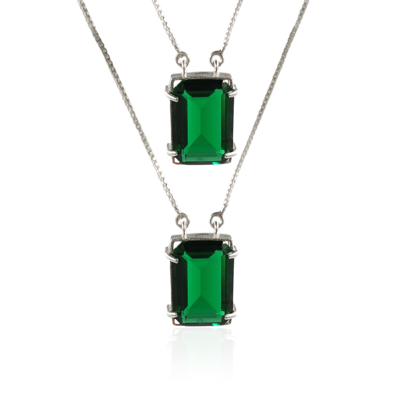 ESCAPULÁRIO RETANGULAR CRISTAL