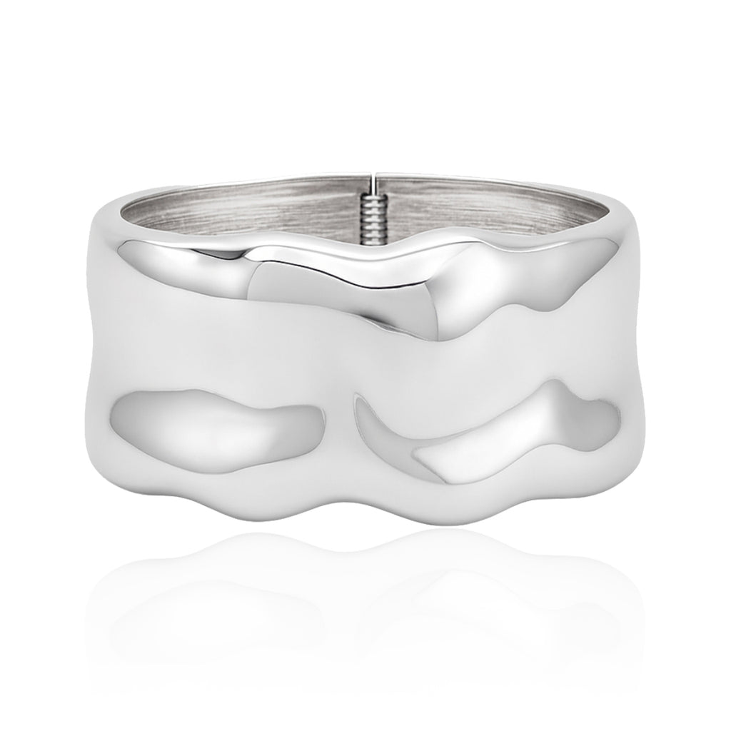 Bracelete Orgânico Design Escultural