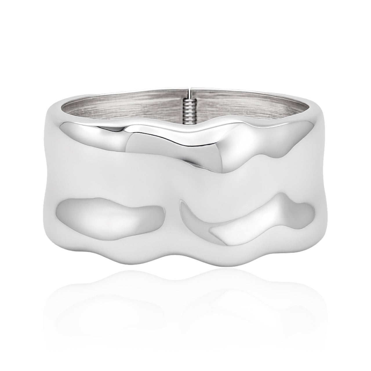 Bracelete Orgânico Design Escultural