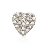 PINGENTE FOLHEADO CORAÇÃO ZIRCÔNIAS