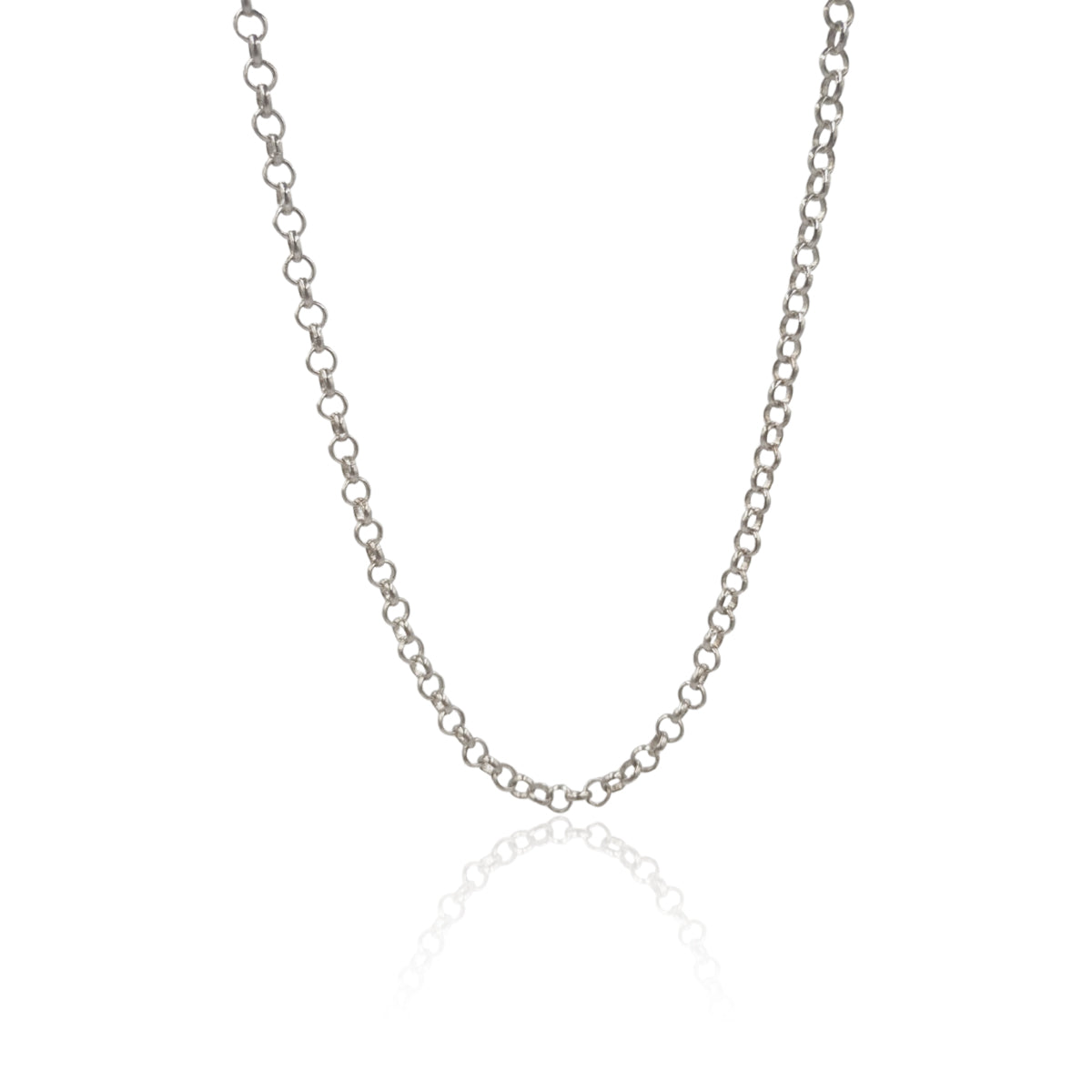 COLAR FOLHEADO ELO PORTUGUÊS GRANDE