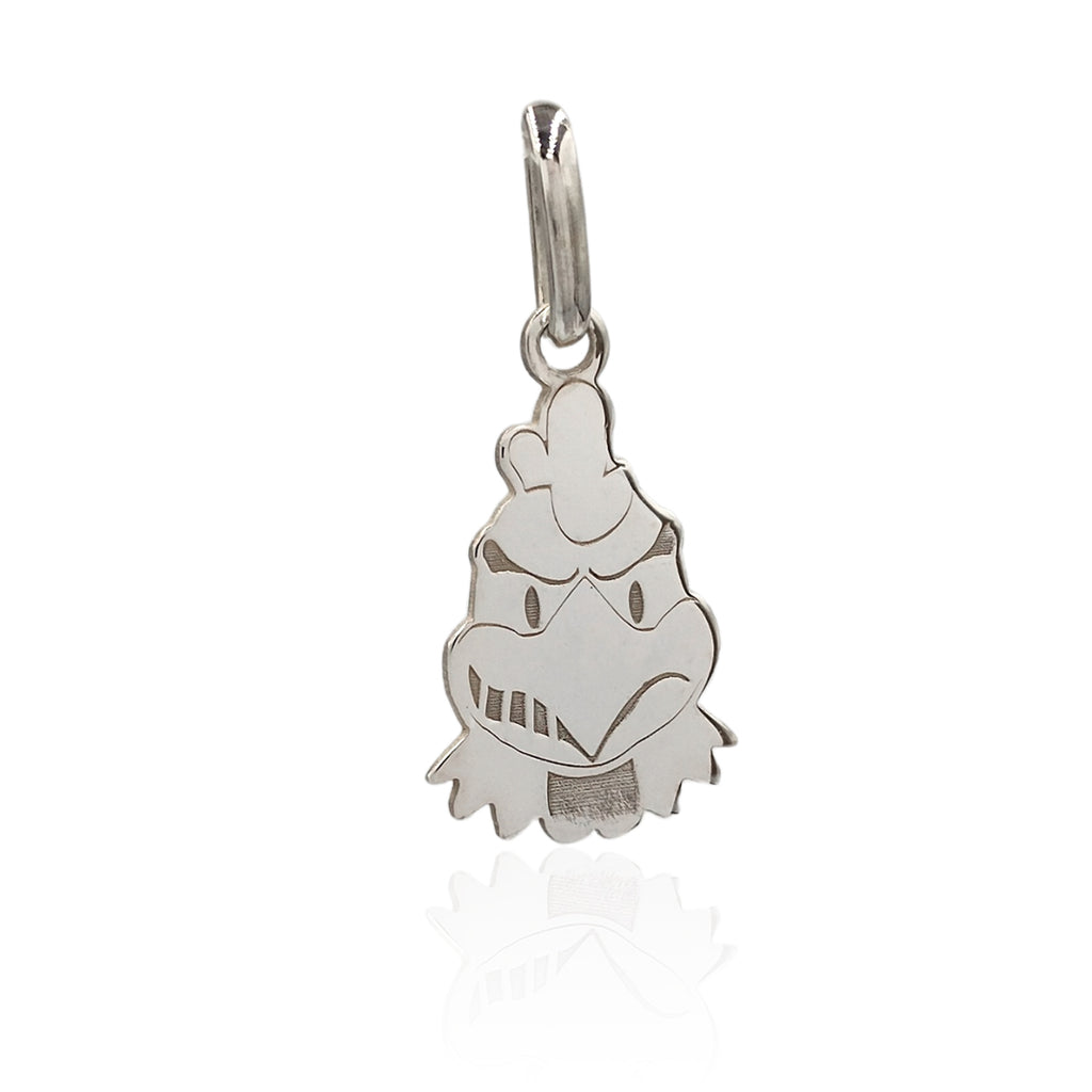 PINGENTE GALO DOIDO  - 1CM
