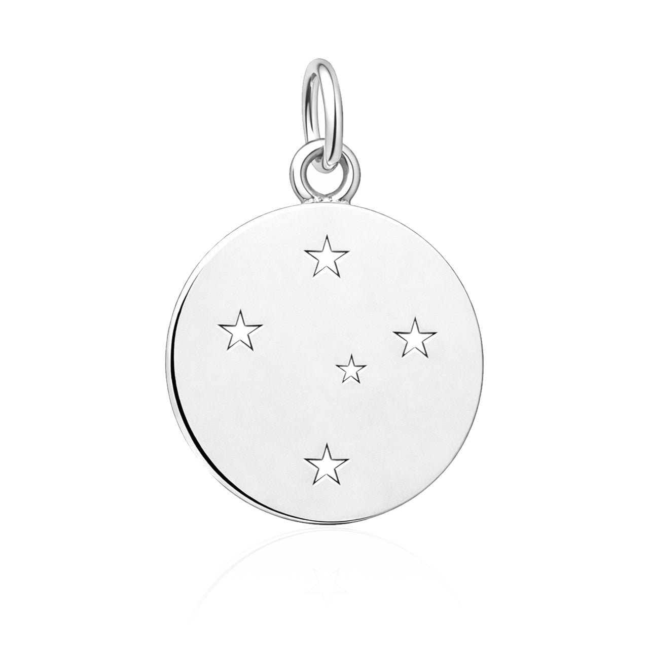 PINGENTE ESTRELAS VAZADAS CRUZEIRO - 2CM