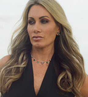 COLAR LONGO CRISTAL RAINBOW