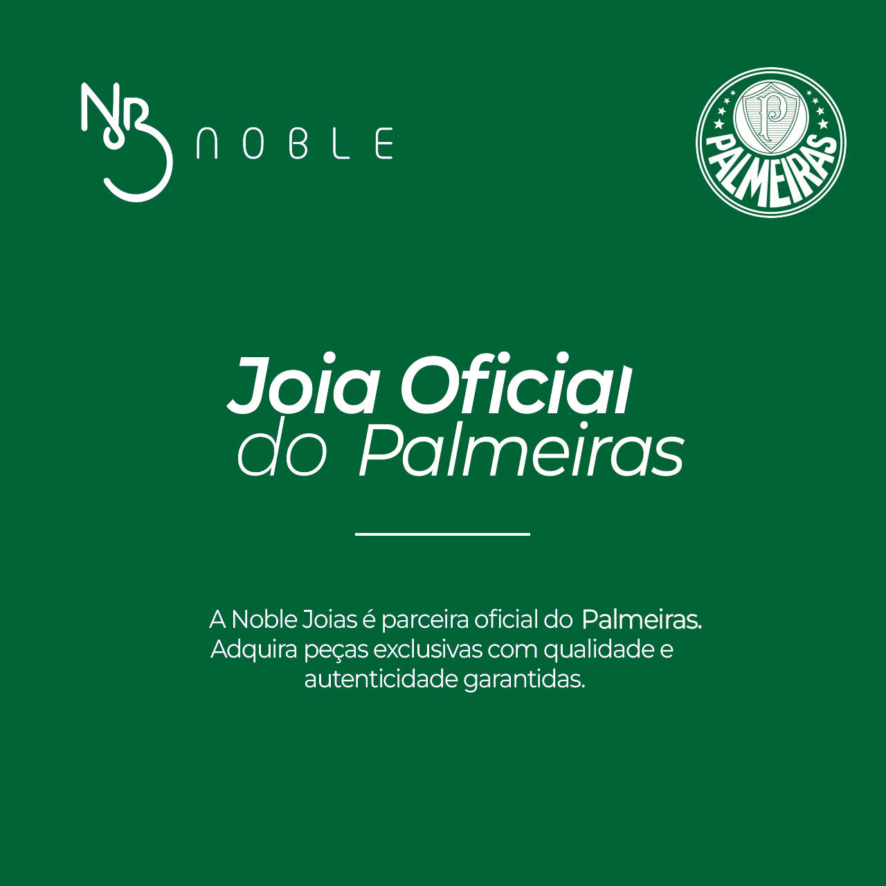 COLAR ESCUDO PALMEIRAS REDONDO PRETA 925 OFICIAL TIME