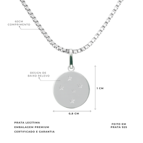 CRUZEIRO STARS NECKLACE - 1CM 