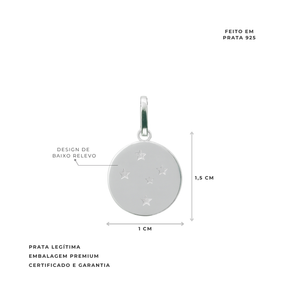 CRUZEIRO STARS PENDANT - 1CM