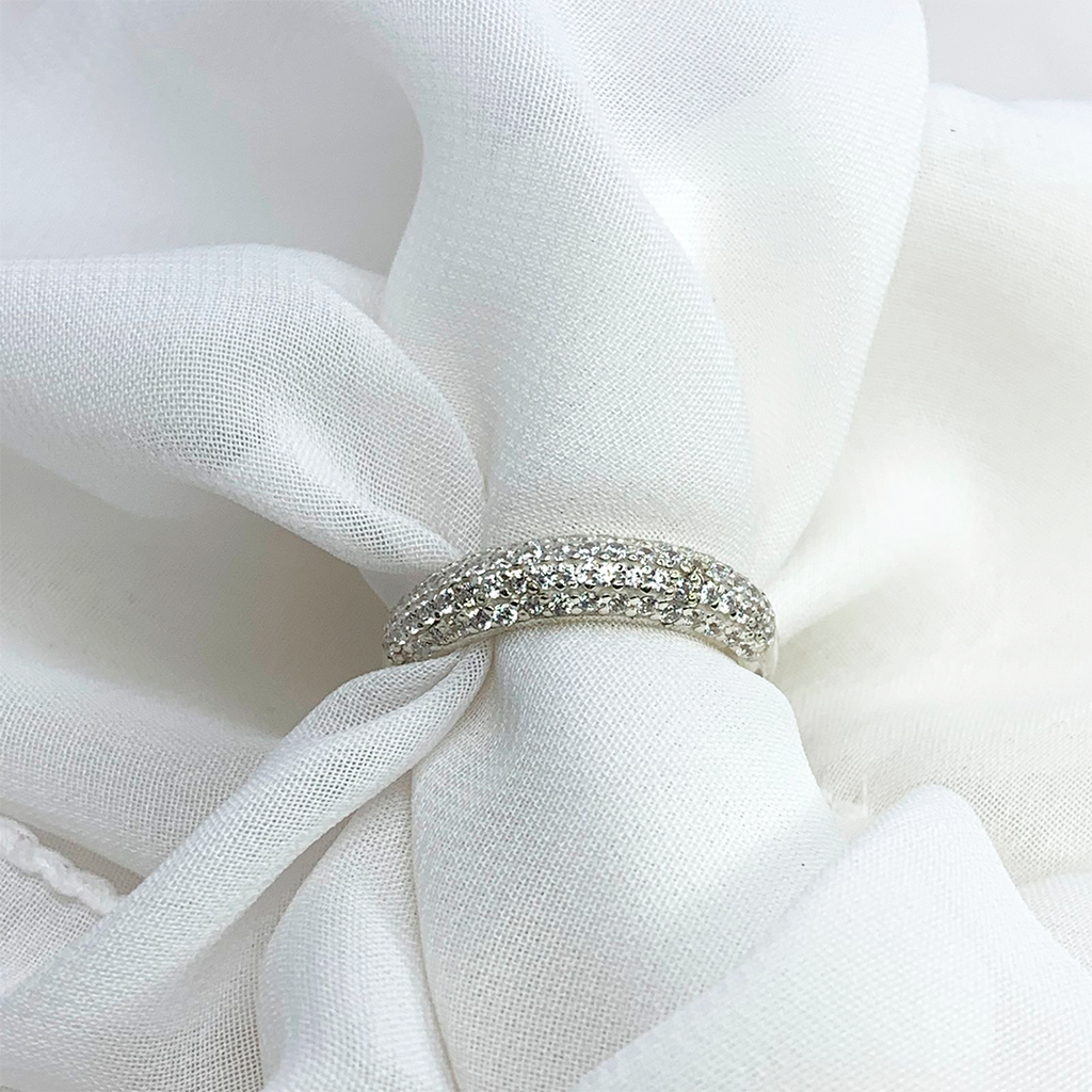 SUIKO EMPRESS TRIMMER SILVER RING