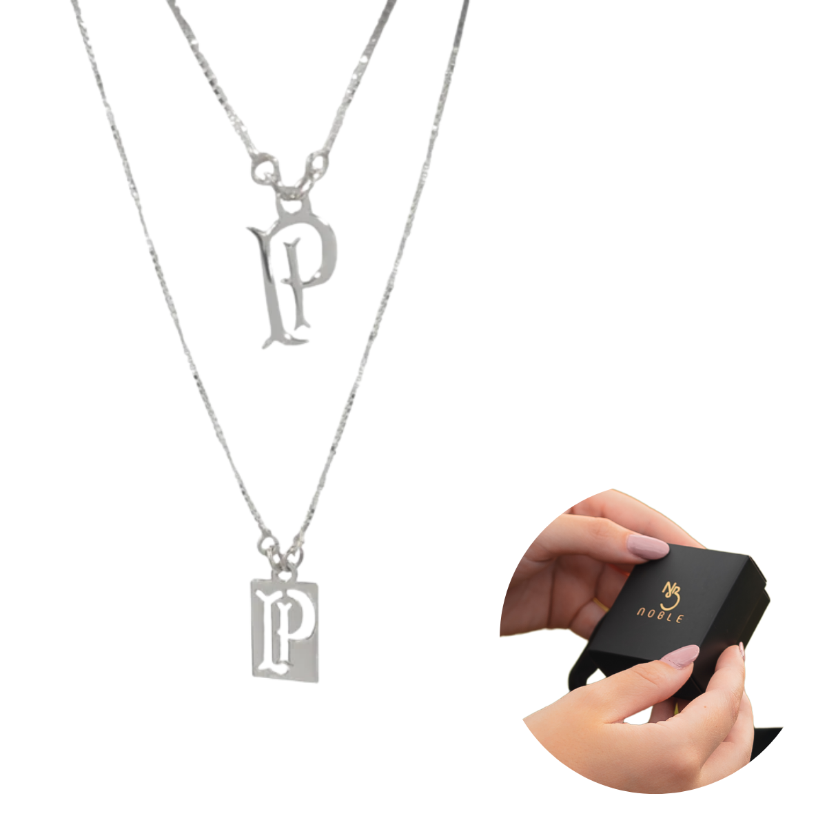 ESCAPULÁRIO PALMEIRAS BRASÃO P VAZADO PRATA 925 LICENCIADO