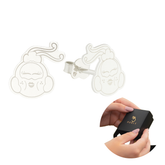 BRINCO DE PRATA FANIQUITA BEIJINHO