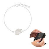 PULSEIRA DE PRATA FANIQUITA DEITADINHA