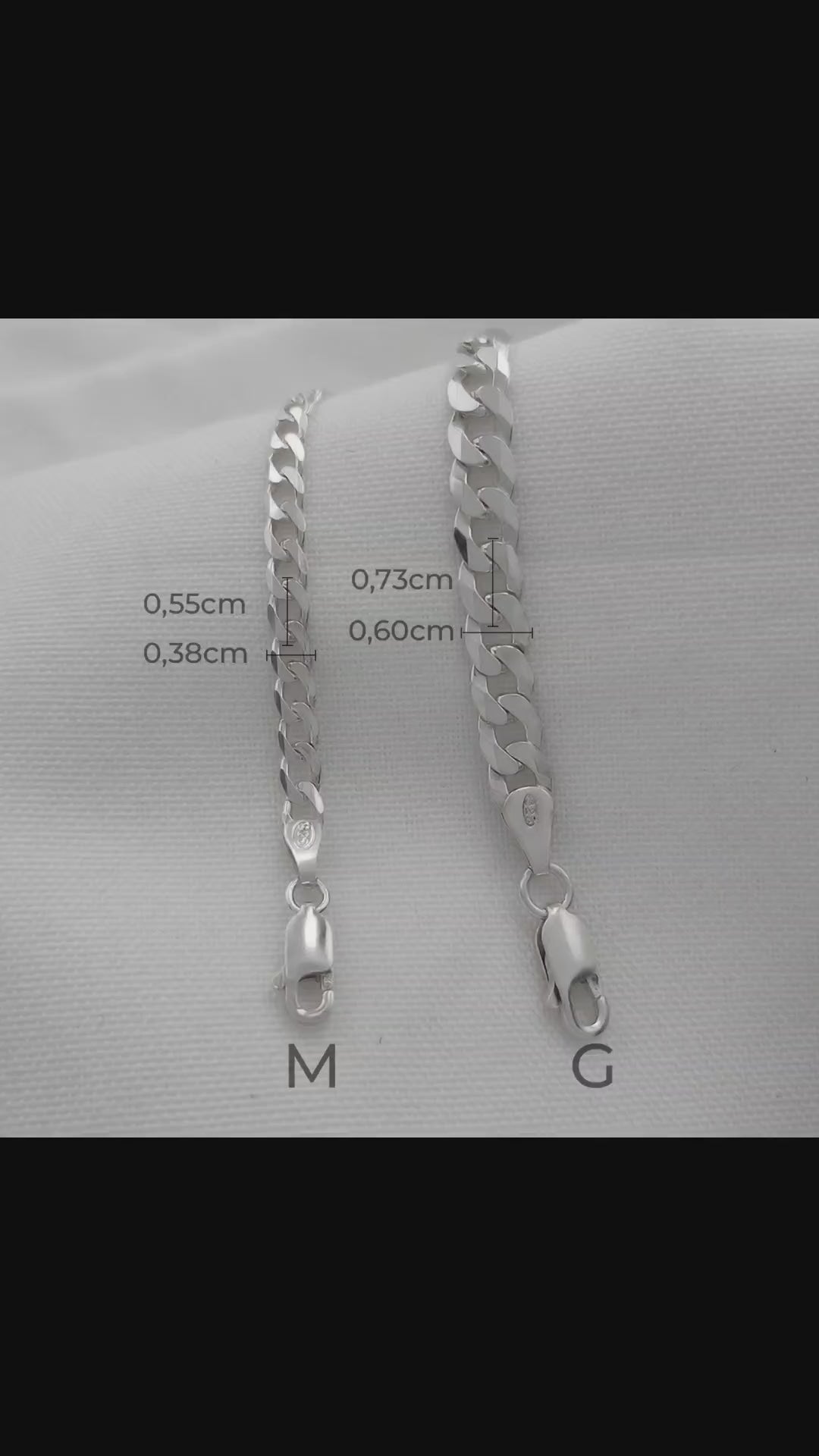 PULSEIRA GROUMET 1X1 PRATA 925 FECHO LAGOSTA