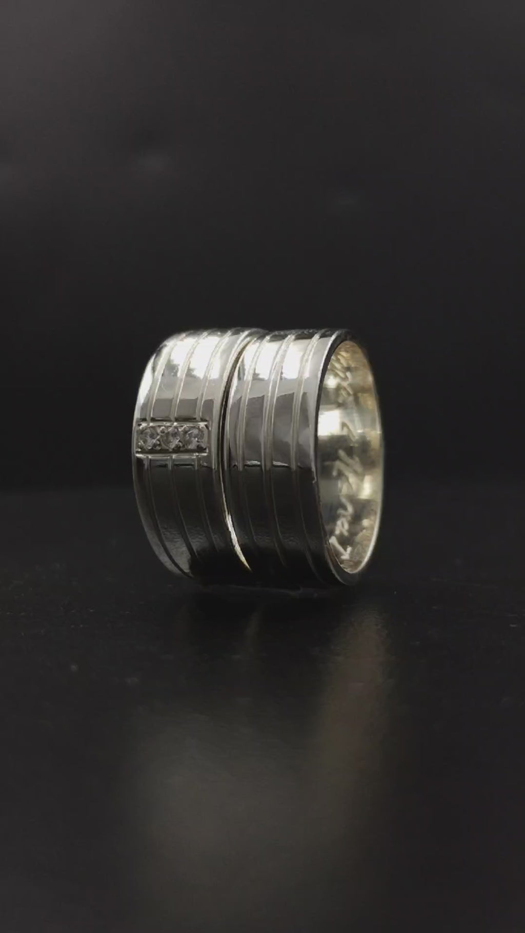 SILVER MARRAKESH DATING RING